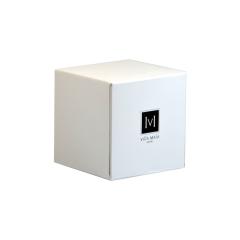 Mini Tissue Box Cube 8 x 8 x 8 cm filled with 30 tisues 2-ply 130x200 mm printed 1 colour black with mat finish